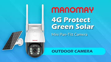 Manomay 4MP 4G Solar Mini PT Camera | Smart Pan-Tilt Surveillance for Remote Outdoor Security