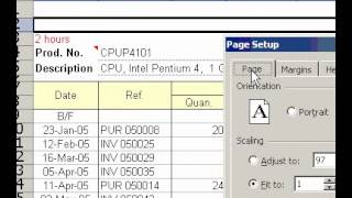 Microsoft Office Excel 2003 Print a worksheet on a specified number of pages