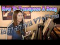 How To Transpose A Song To Any Key