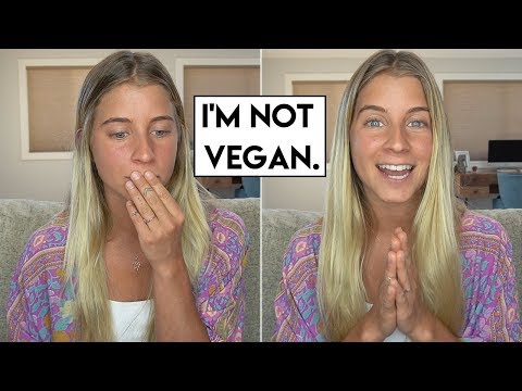 I am not vegan.