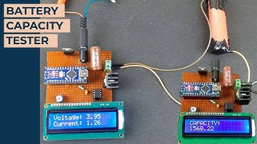 18650 Lithium Battery Capacity Tester using Arduino