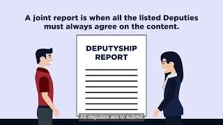 Submitting a Deputy Report
