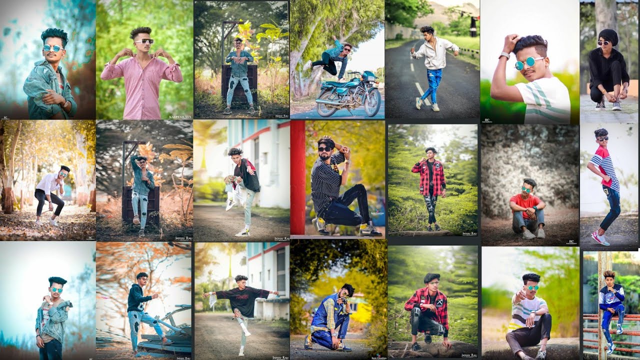 DSLR photo poses for man | Best poses for photoshoot 2018 | STYLISH -  YouTube