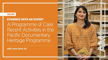 A Programme of Care: Recent activities in the Pacific Documentary Heritage Programme