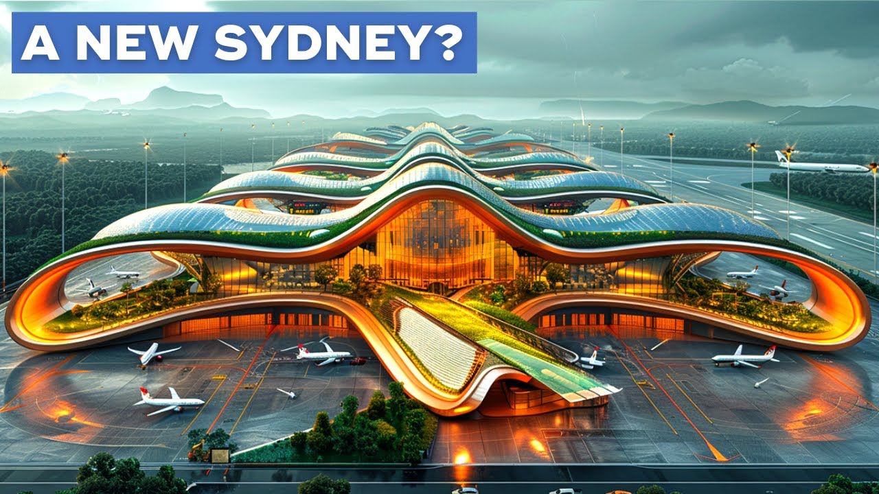 ⁣Sydney's New $2.7BN Mega Airport