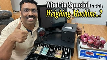 What is special in this weighing Machine Raintech POS Billing Software Billing Software