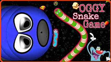 Worm zone io | Oggy snake game | worm game | slither io pro#DMX GAMER