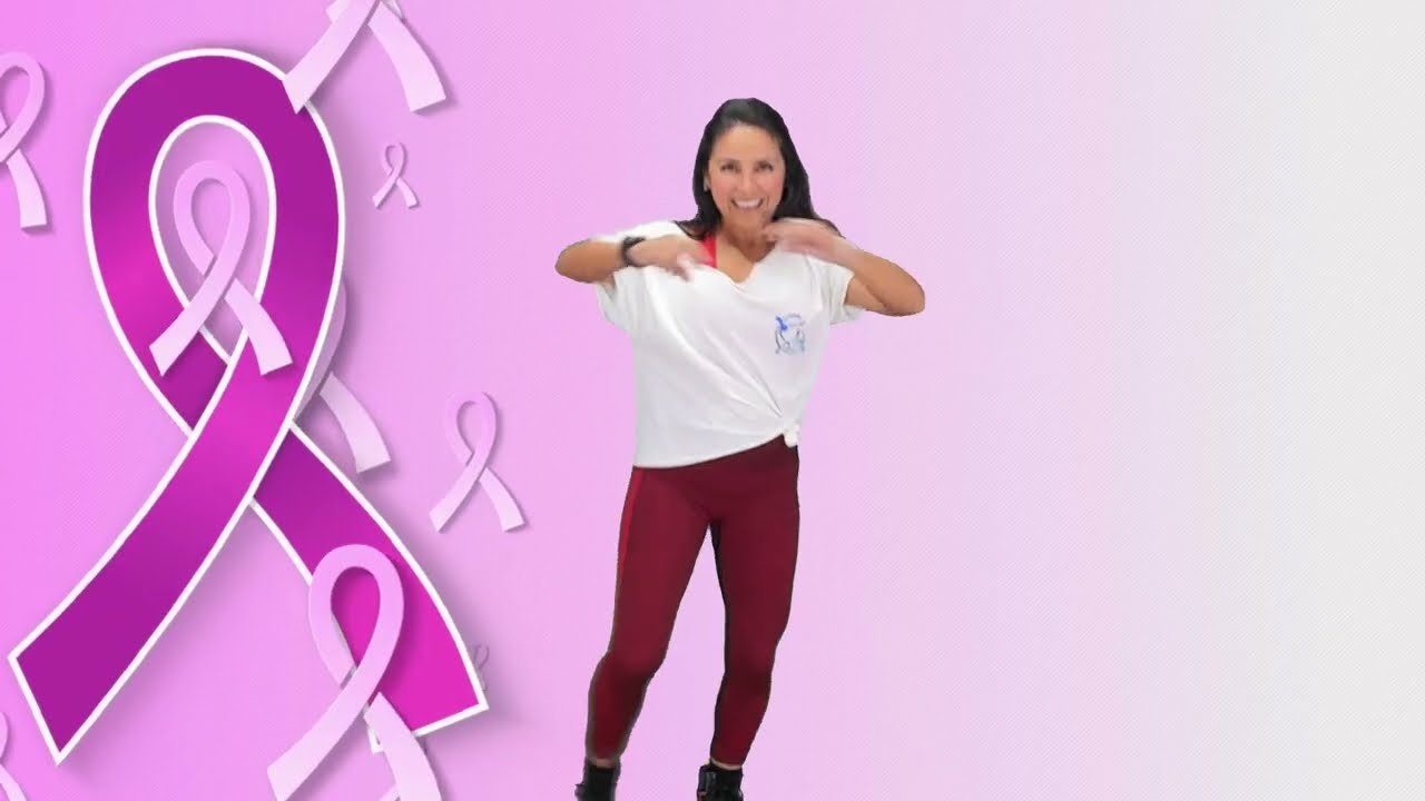 Разминка для занятий зумбой в поддержку борьбы с раком | DJ Dani Acosta, микс 2025 года: "BRAVE" ...