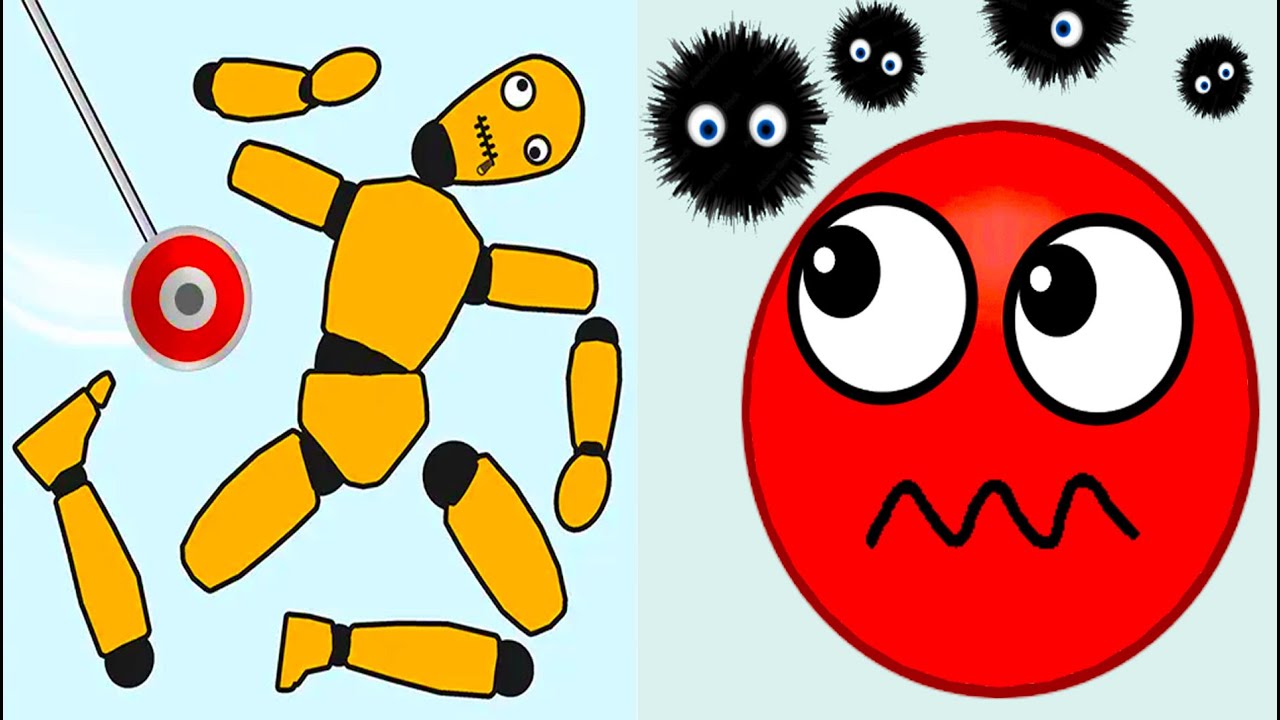 Ragdoll Break Vs Hide Ball 🟠🟡🟢🔵 Hard Levels Challenge Walkthrough Gameplay GH8246