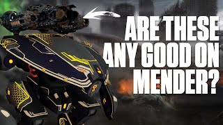 Are the NEW Healing Weapons Good on Mender? War Robots Mender Gameplay