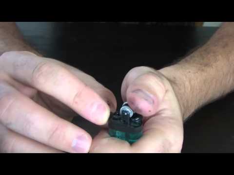 AWESOME FLOATING FLAME LIGHTER TRICK!