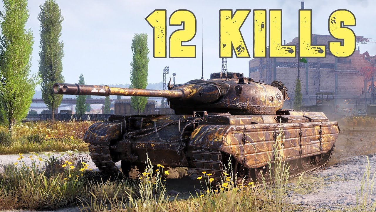 World of Tanks Progetto M35 mod 46 - Insane Stats – 12 Kills, 39 Shots, 36 Hits, 36 Pens!