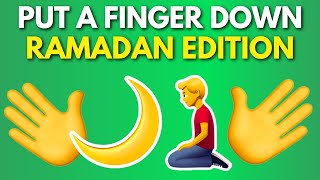 Put A Finger Down Ramadan Edition 🤲📿🧎🏻‍♂️ Resimi