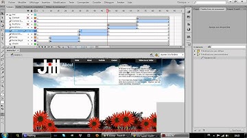 Creating a First WebSite with Adobe Flash CS6 - Part 3.2