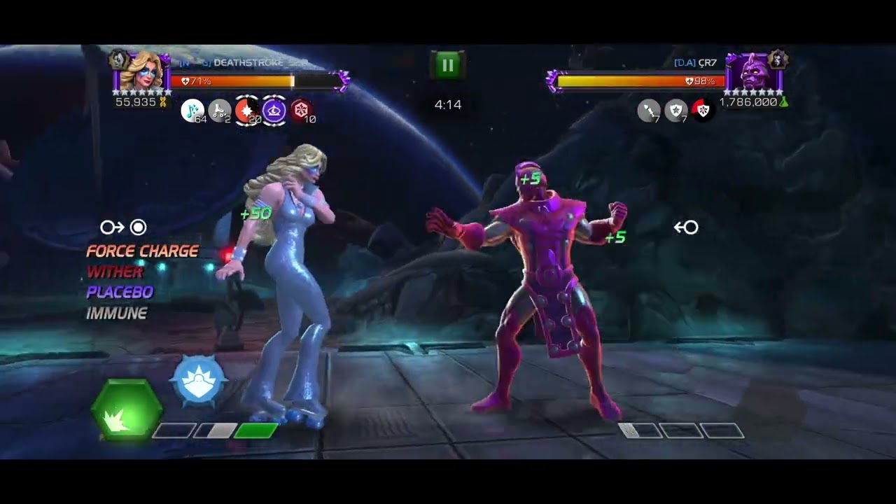 Season 63 War 7 vs D.A (Node 2 - High Evolutionary vs Dazzler)