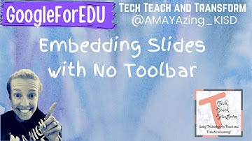 Embedding Google Slides with no Toolbar
