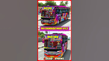 NO DAMAGE MOD V4.3🔥😎#bussidreviews #newmodbussid #shortsfeed #shorts #bus