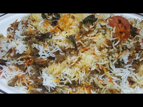 Keema Biryani Recipe By Cook With Shagufta
