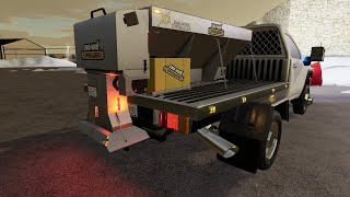 Farming Simulator 19 Working Truck Bed Salter