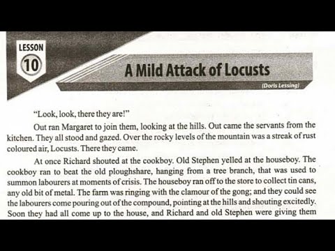 A Mild Attack Of Locusts Meaning In Urdu