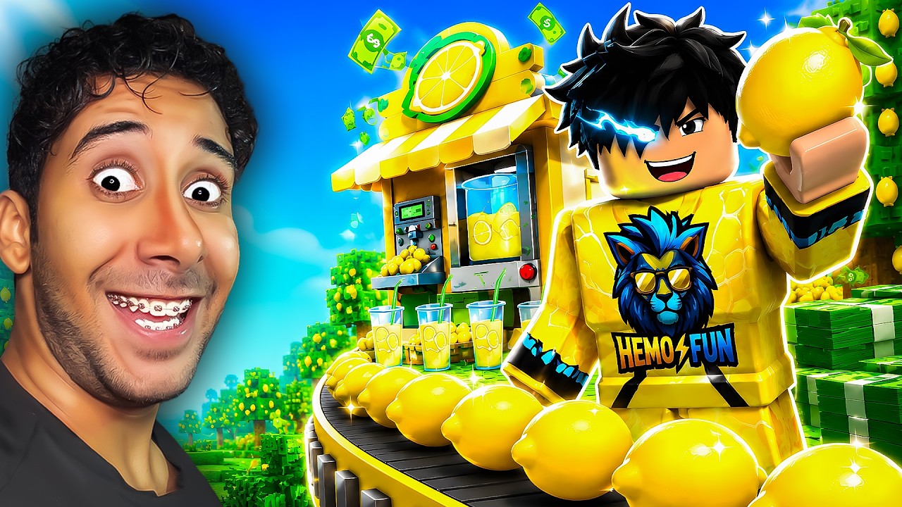 I Tried to Sell Lemons in Roblox… It Did NOT Go as Expected