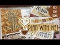 Personal Plan With Me! | No Edit Series Ep. 7 using my Coffee Kit