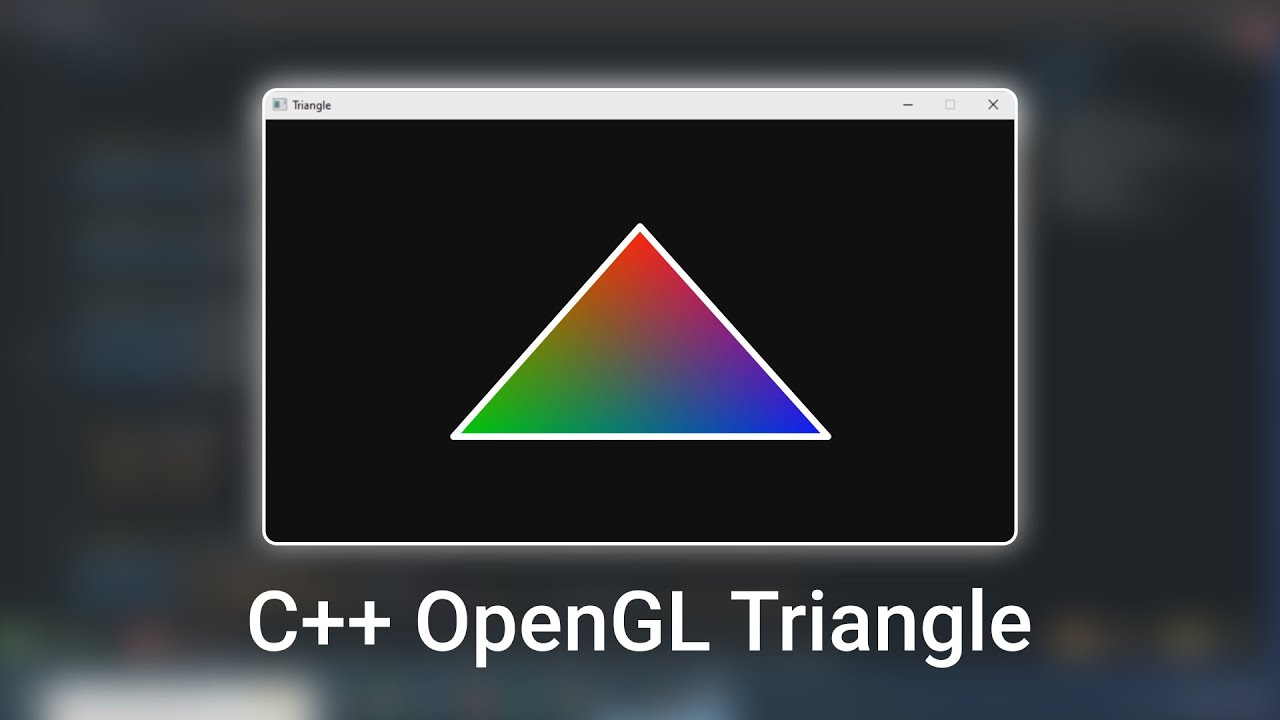 C++ | OpenGL Triangle