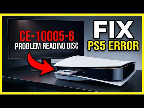 How To FIX PS5 ERROR CODE CE 10005 6 (EASY) 2026