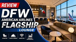 American Airlines Flagship Lounge DFW Dallas Fort Worth review American Airlines Flagship Lounge Review Miami International