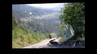Riding Down Wolf Creek Pass Colorado