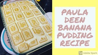 Hey yall! thank you for coming by to cook paula deen's banana pudding
recipe with me! jeremy, my husband, has been requesting this a while.
he was excited to...