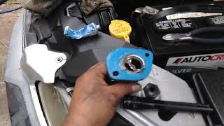 04-10 Chrysler Pacifica: How to remove the thermostat easily