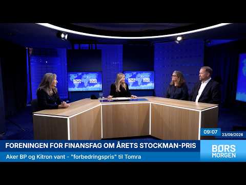 Aker BP og Kitron stikker av med årets Stockman-priser: Tomra med "forbedringspris"