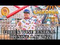 Food &amp; Wine Festival Opening Day 2022 | Disney California Adventure