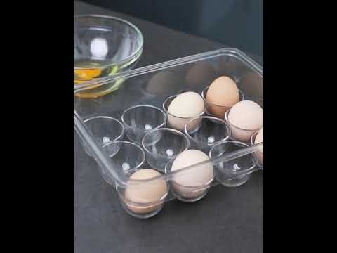 EGG STORAGE BOX/ EGG ORGANIZER BOX 12/14/21 GRID