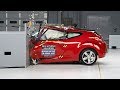 small overlap IIHS crash test (korean car)  