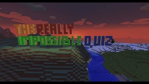 Epic Fail!! // The Impossible Quiz in Minecraft!