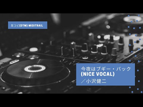 (cover)今夜はブギー・バック(nice vocal) ／ 小沢健二 スチャダラパー 1994 Ozawa Kenji(DTM Instrumental)