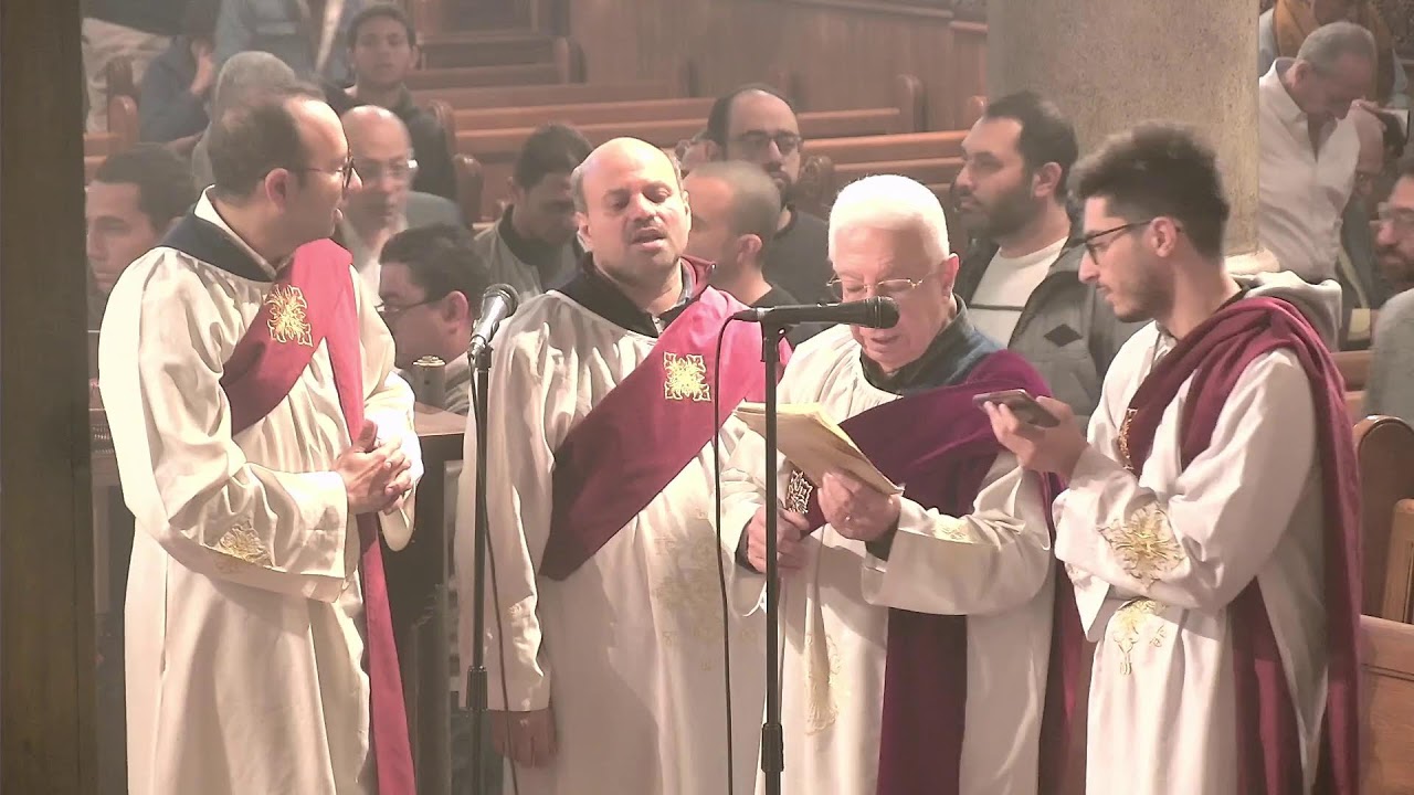 بث مباشر -  صلاة القداس الالهي - الاربعاء 4 مارس  2026 - كنيسه مارمرقس