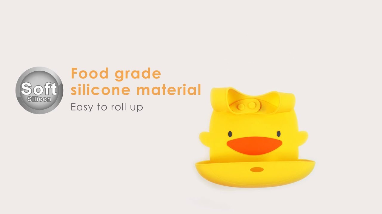 Roll Up 'N' Go Silicone Bib