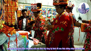 LỄ CẤP SĂC 7 ĐÈN NGƯỜI DAO HỌ ĐẶNG ÁI QUỐC LỘC BÌNH LẠNG SƠN P15 MẪU SƠN ĐỈNH