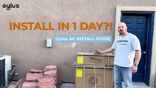 Oylus 12000 BTU Mini Split AC Install in 1 Day? | No HVAC Experience Needed