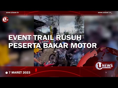 EVENT MOTOR TRAIL DI CIWIDEY BANDUNG RUSUH  | U-NEWS