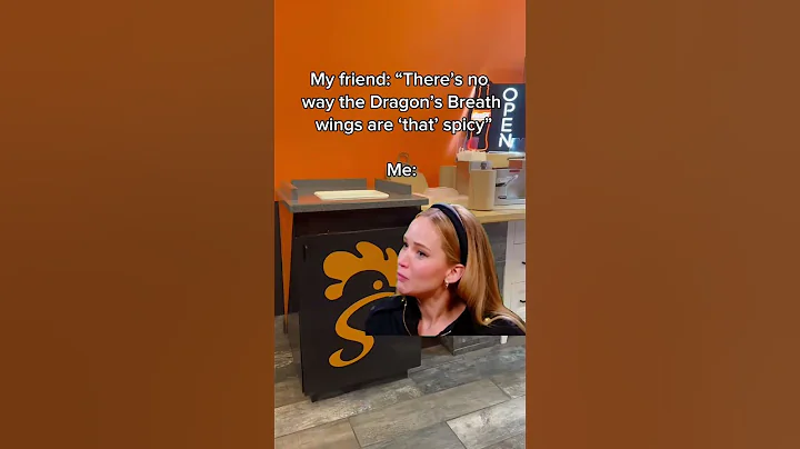 “There’s no way those wings are that spicy” 😊 #bestwings #wings #spicywings