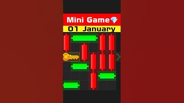 Hamster kombat mini game today | Hamster kombat mini game key | 01 January hamster kombat new key