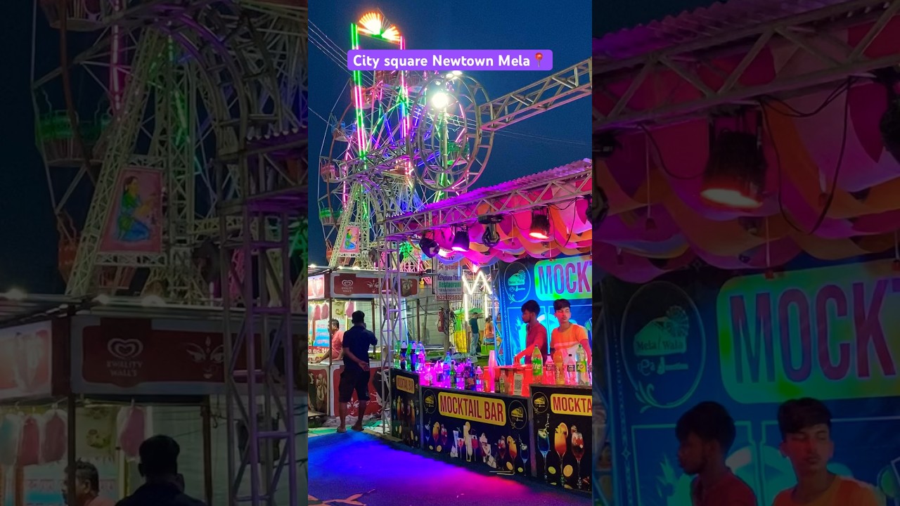 City square Newtown mela SMART STREET near central mall Kolkata