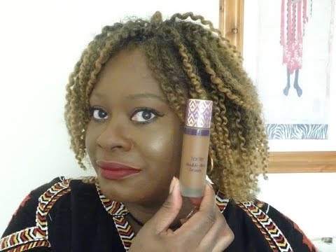 Tarte Shape Tape Matte Wear Test on Oily Skin Rich Sand - YouTube