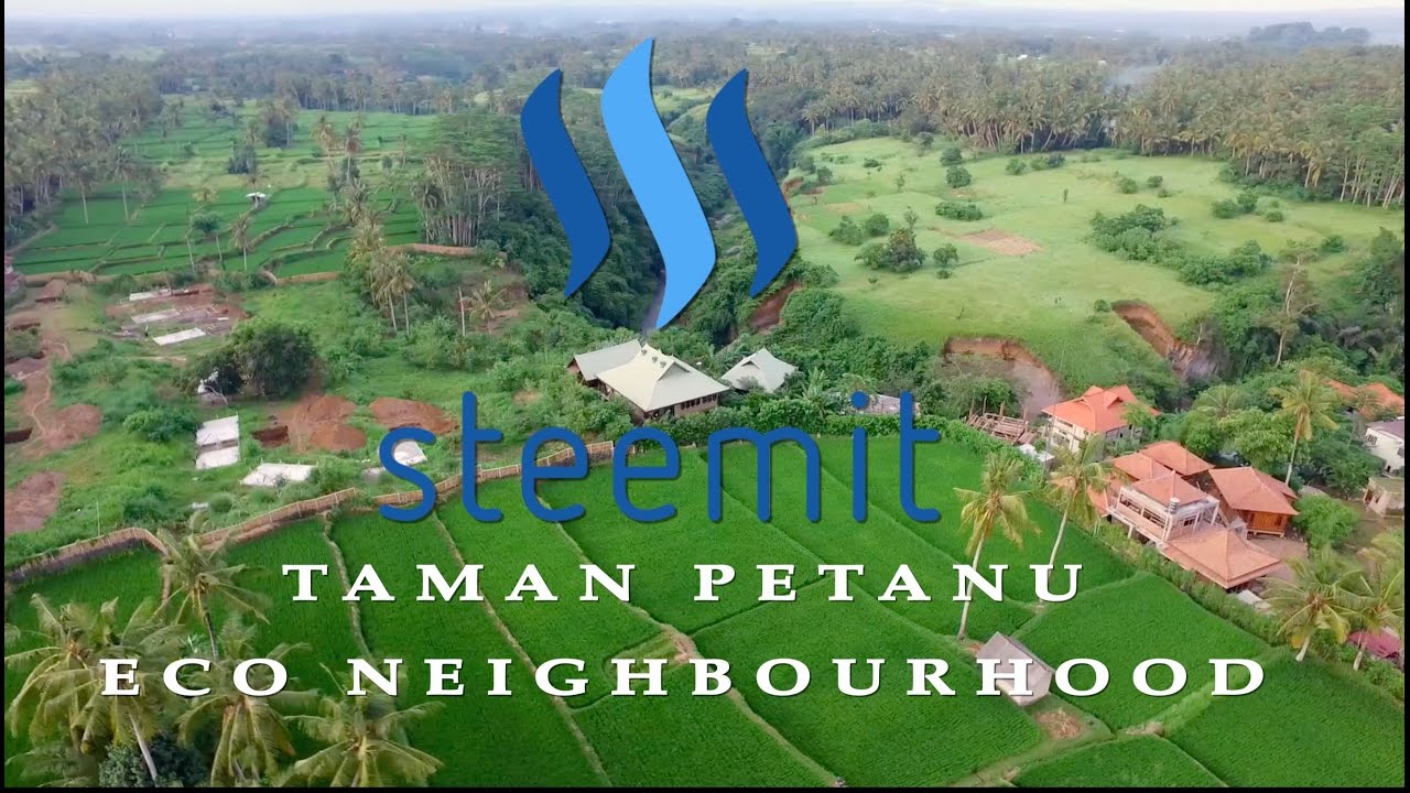DJI Inspire pro 1st flight in stunning Bali, Taman Petanu Eco Neighbourhood