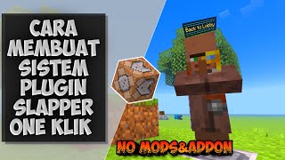 CARA MEMBUAT PLUGIN SLAPPER SISTEM KLIK SEPERTI DI SERVER — TUTORIAL COMMAND BLOCK MCPE #31 News