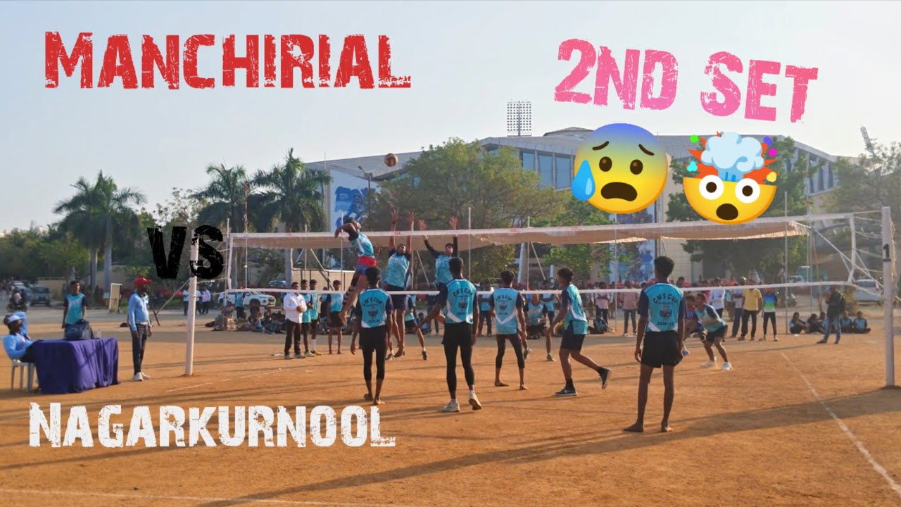 Manchirial vs Nagarkarnool 2nd Set 🏐❤️‍🔥